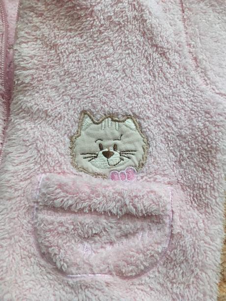 Jemnučká mikinka 68/74, helada,74