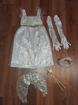 Kostym anjel 140, 