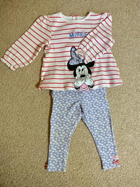 Súprava minnie, primark,80