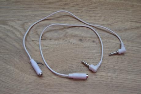 Kábel jack 3.5mm 4 pinový pro apple iphone, ipad,