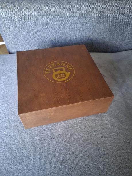 Krabička dóza nádoba čaj šperkovnica box teekanne, 