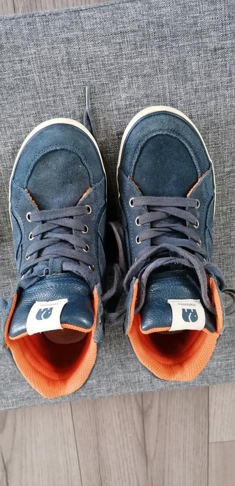 Topánky detské kožené, zn. elefanten, elefanten,34