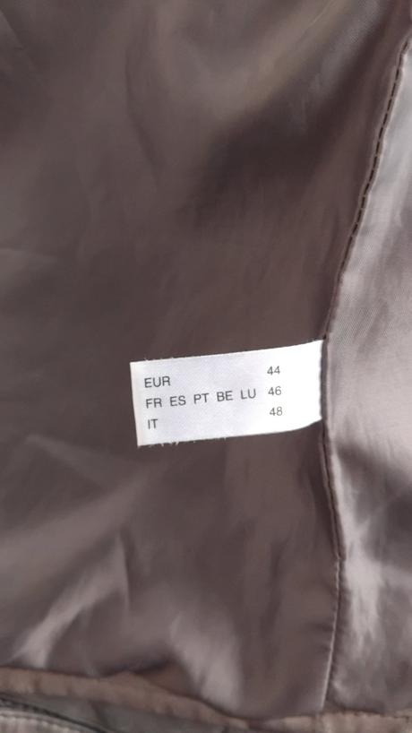 Kožená bunda/kozenka, c&a,44