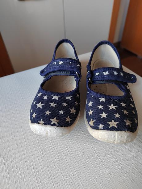Baleríny - tmavomodré s hviezdičkami v.28, 28
