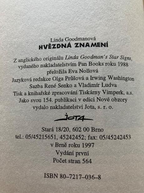 Hvězdná znamení tajné kódy vesmíru (1997), 