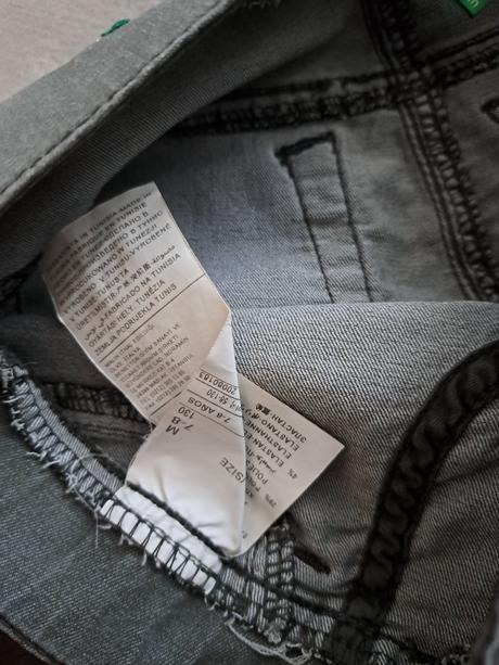 Dievčenské nohavice, benetton,134