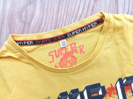 Horčicové tričko od c&a, veľ. 134 /140, c&a,140