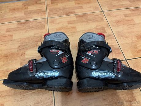 Lyže, lyžiarky, paličky, 90-99 cm