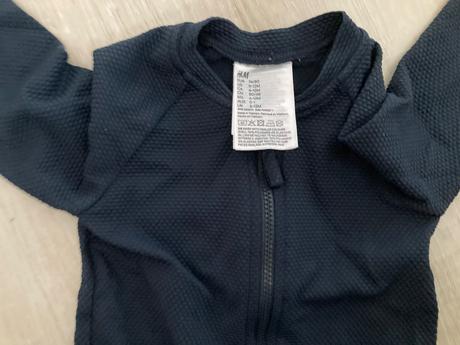 Plavaci overal s uv 50 hm, h&m,74
