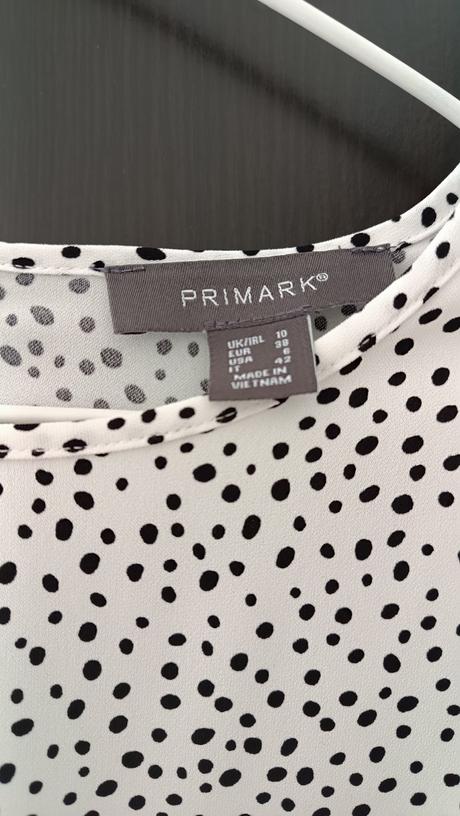 Blúzka bodkovaná, primark,m