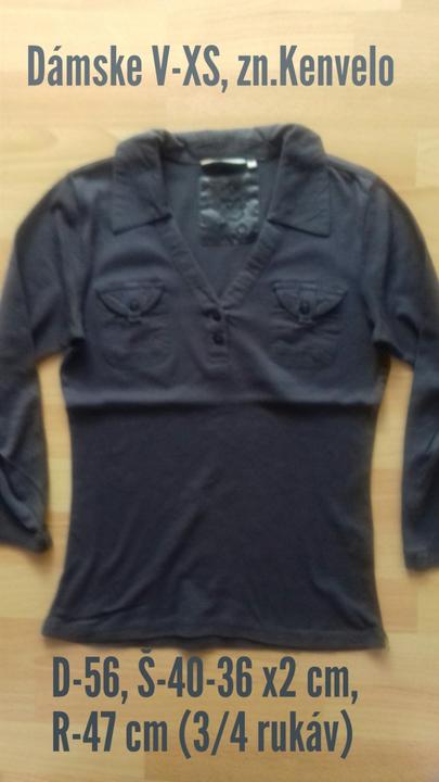 Dámske tričko, kenvelo,xs