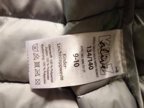Chlapčenská prechodná vesta, h&m,140
