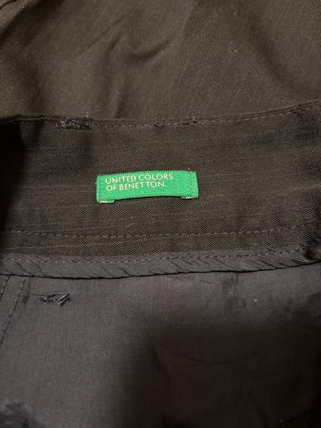 Nohavice z kostýmovej obleku, benetton,40