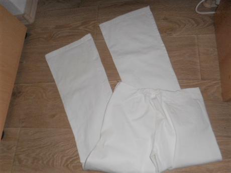 Nohavice biele- veľ. 146/152, 152
