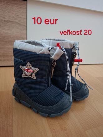 Zimné čižmy veľkosť 19/20, olang,19
