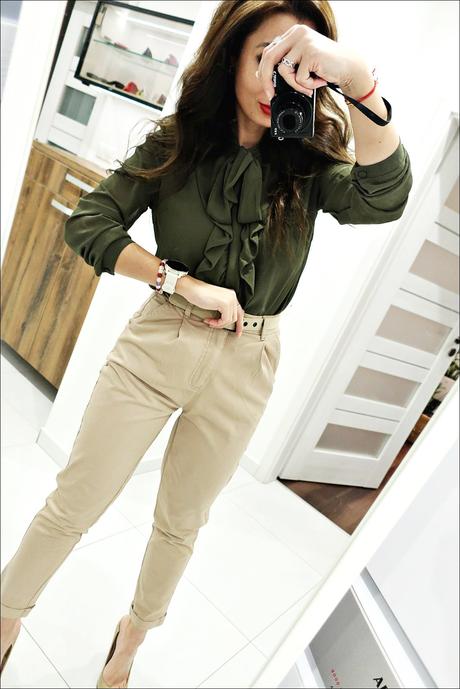 Nohavice reserved s opaskom, reserved,xs