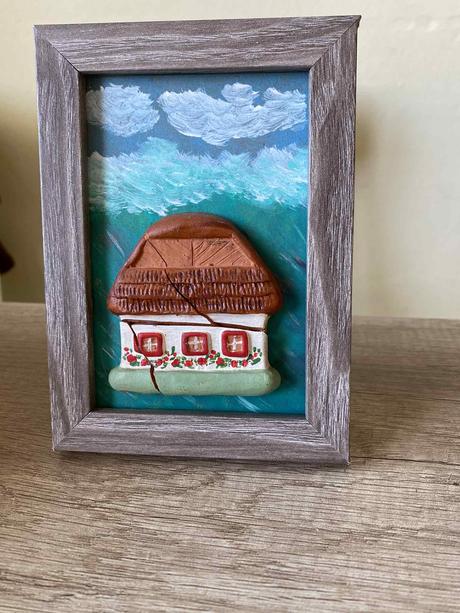 Obrázok rozprávkový vidiecky domček, 