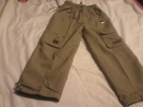 Chlapčenské zateplené nohavice , 122