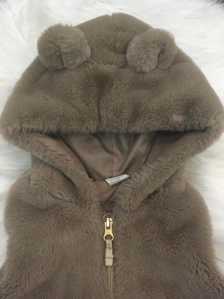 Teddy vesta hm, h&m,80