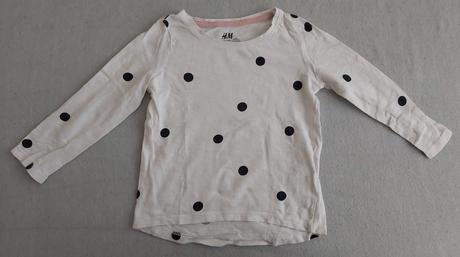 Tričko bodkované h&m 92, h&m,92