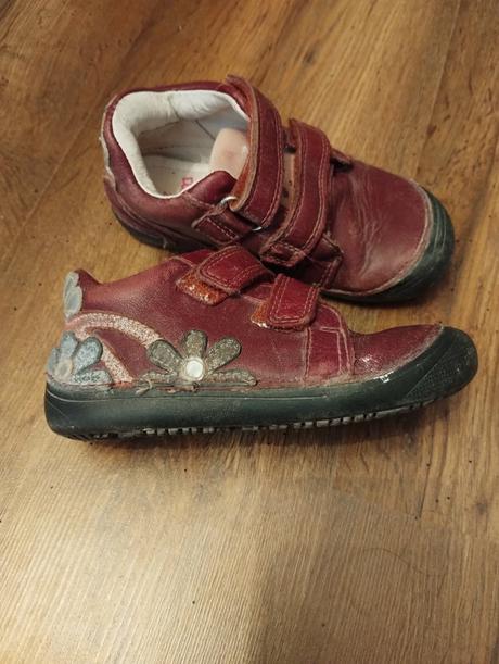 Dievčenské kožené dd step topánky 26, d.d.step,26