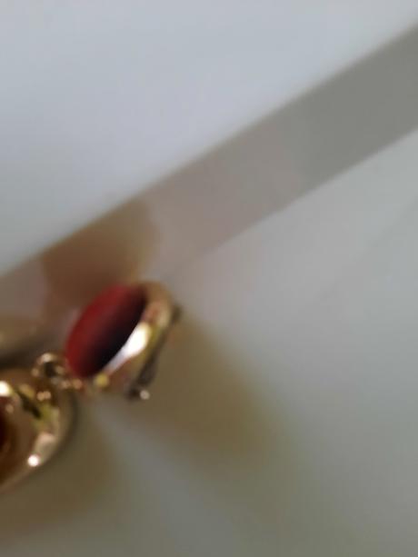 Náušnice semišové - klipsy,