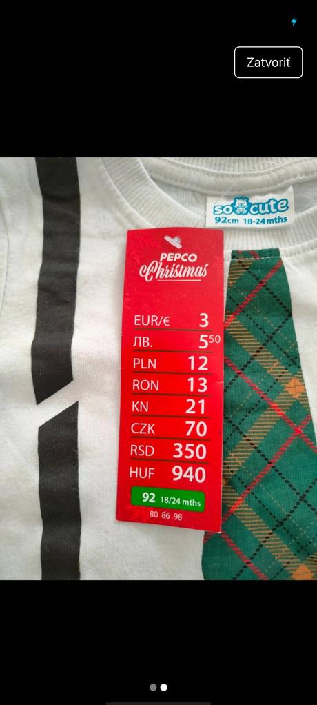 Vianočné tričko, 92