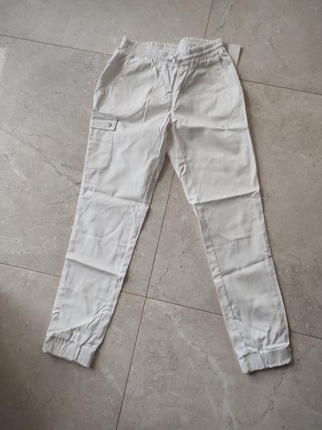 Nohavice biele 36, 36