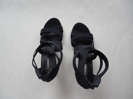 Tmavomodré sandále, graceland,37