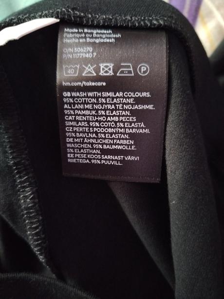 Krátke legíny, h&m,xs