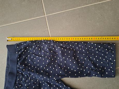 Trojštvrťové tenké nohavice, topolino,122