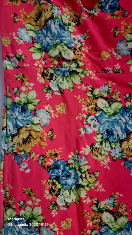 Kvetinkove saty elasticke s/m, s