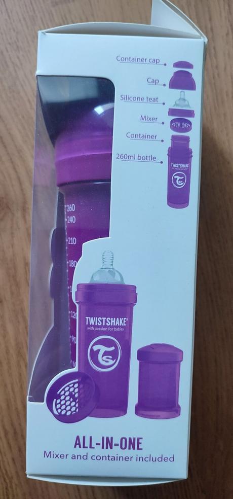 Antikoliková fľaša twistshake, twistshake