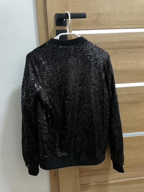 Flitrovaná bomber bunda, esmara,s