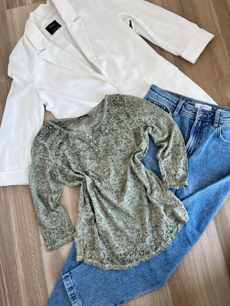 Olivový top, street one,s