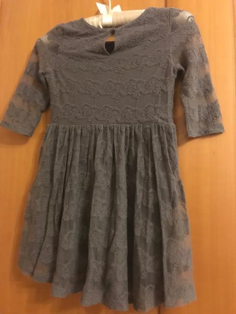 Čipkované šatičky hm 110-116, h&m,110