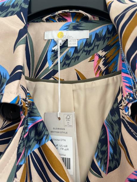 Nádherný kabát od boden, mini boden,42 / 44