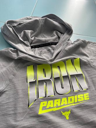 Tričko under iron s kapucou, under armour,s