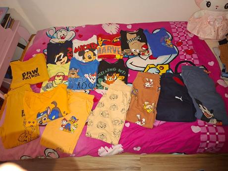 Mega veľký balík letného oblečenia, 122–134