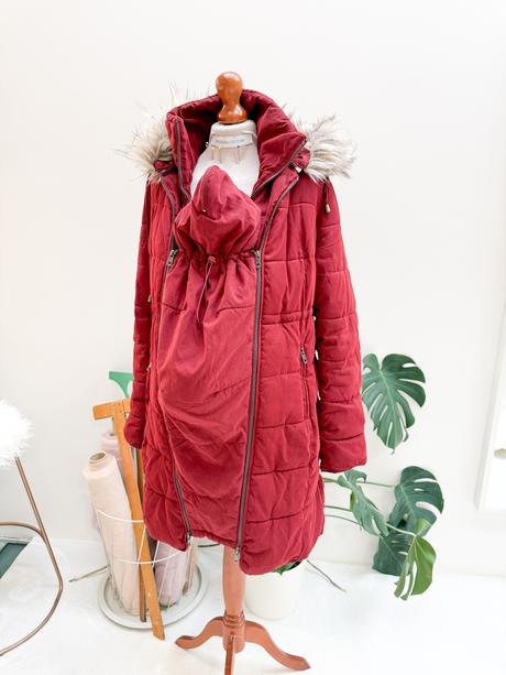 Nosičská tehotenská bunda na jeseň/zimu, bonprix,34