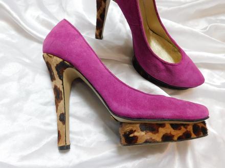 Pekne damske kozene lodičky, 38