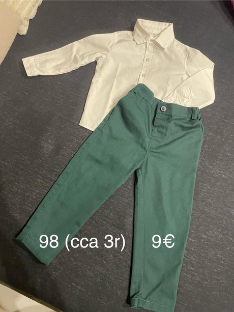 Komplet košeľa+nohavice, 98