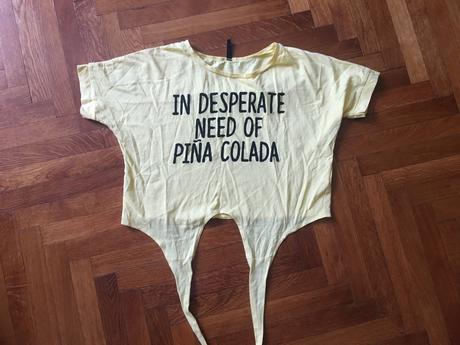 Kratke tricko s so zavazovanim, sinsay,s