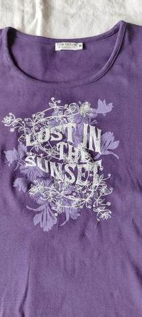 Tričko  tom tailor č.m, tom tailor,m