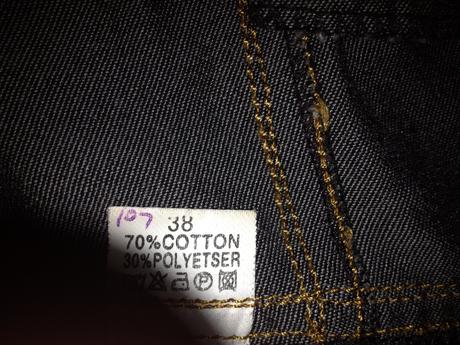 Trojštvrťové nohavice, 38