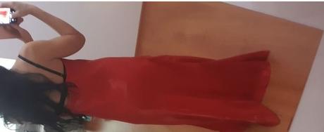 Dlhe spoločenské šaty červene, m alebo s/m, m