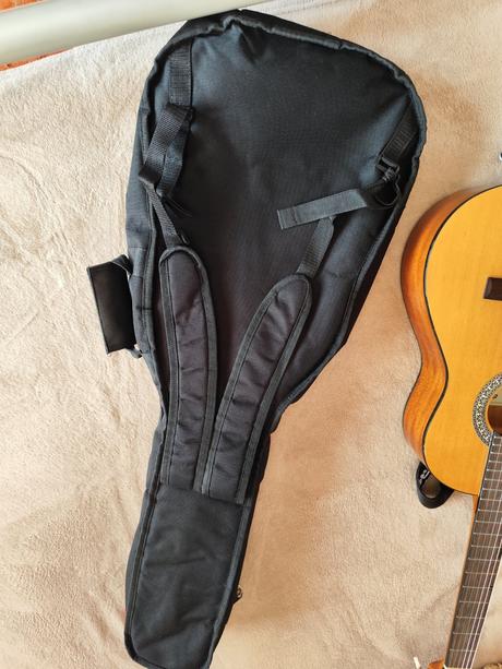 Gitara 3/4 alba + pás + púzdro, 