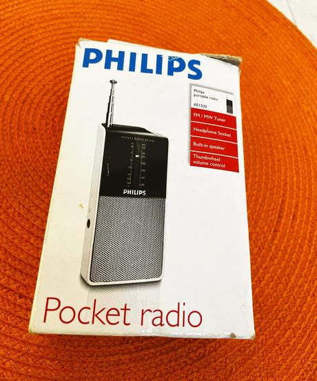 Vreckové rádio so slúchadlami philips, philips