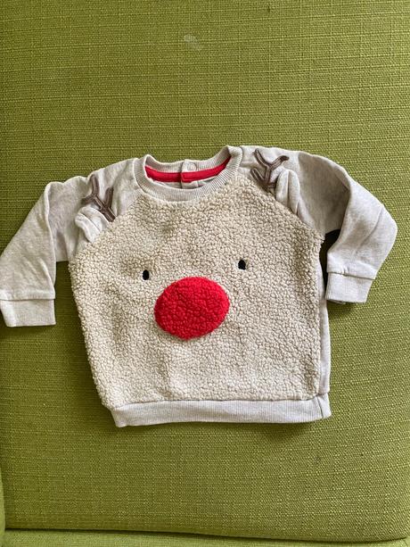 Oteplený svetrík a legíny, f&f,68