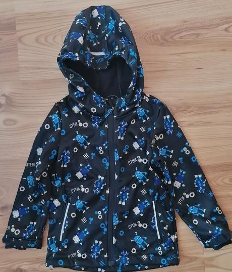 Softshelová bunda, lupilu,110 / 116